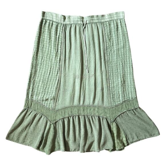 The Pyramid Collection Midi Skirt Forest Fairy Grunge Y2K Cottage Hippie Womens - Picture 1 of 7